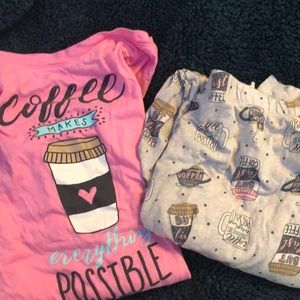 Coffee pj set